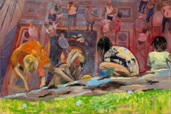 Ausgrabung - Zeitgenössische figurative Ölmalerei