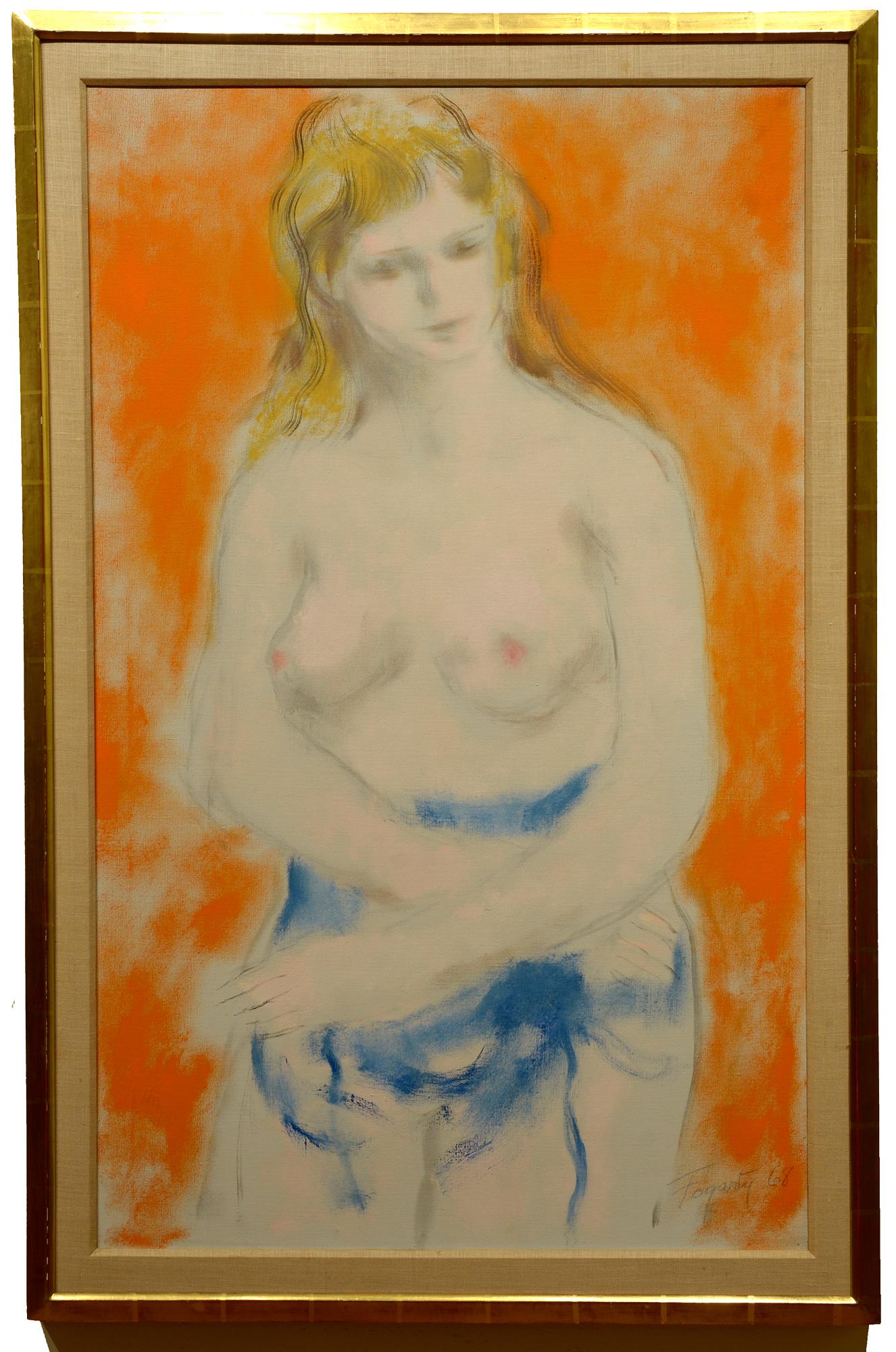 Nudo drappeggiato - Painting di Thomas Fogarty, Jr.