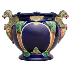 Thomas Forester Revivalist English Majolica Jardiniere
