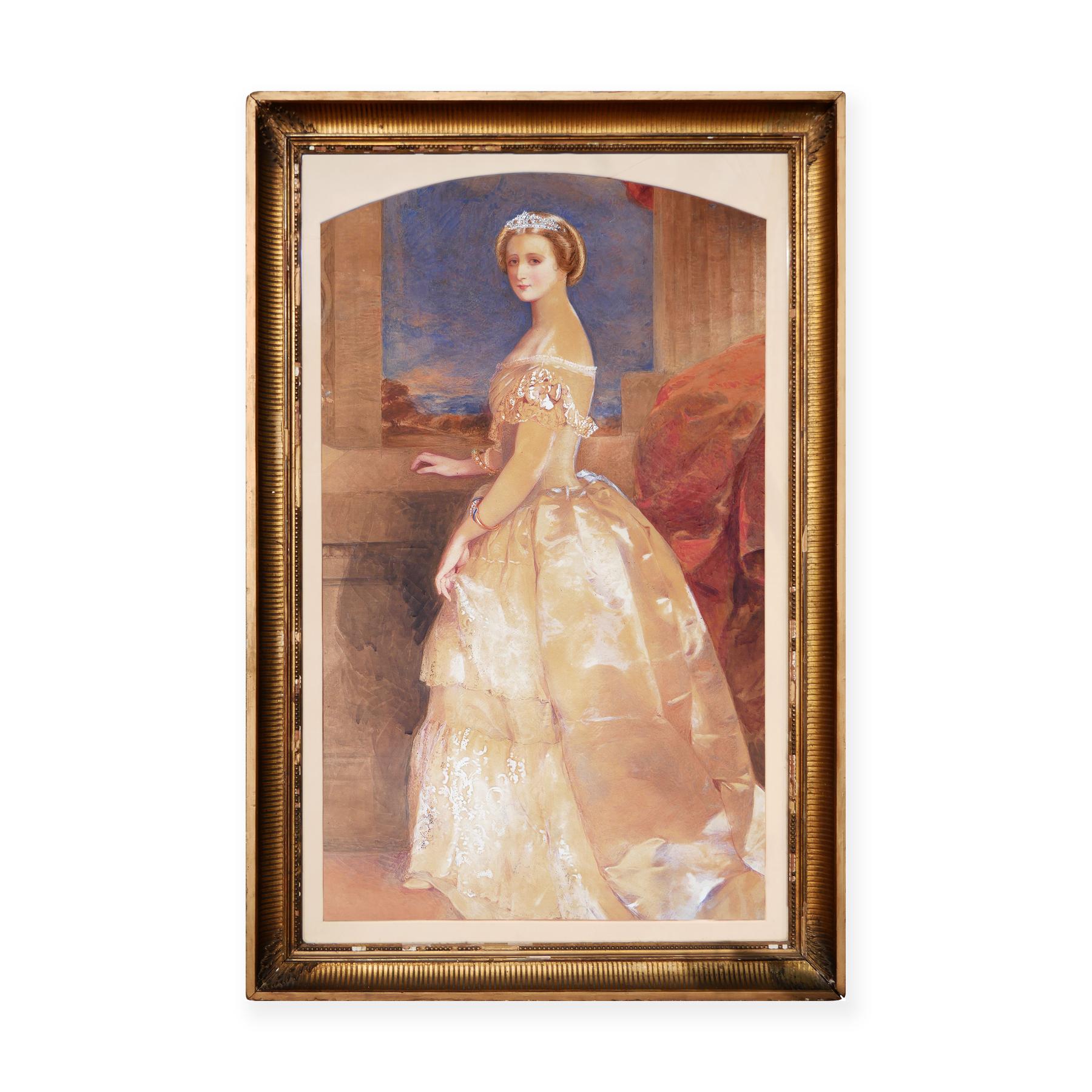 Eugénie de Montijo by, Franz Xaver WINTERHALTER, buy art online