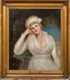 Portrait Mrs. Cockerell (Frances Jackson) Niece of Samuel Pepys, 18th Century