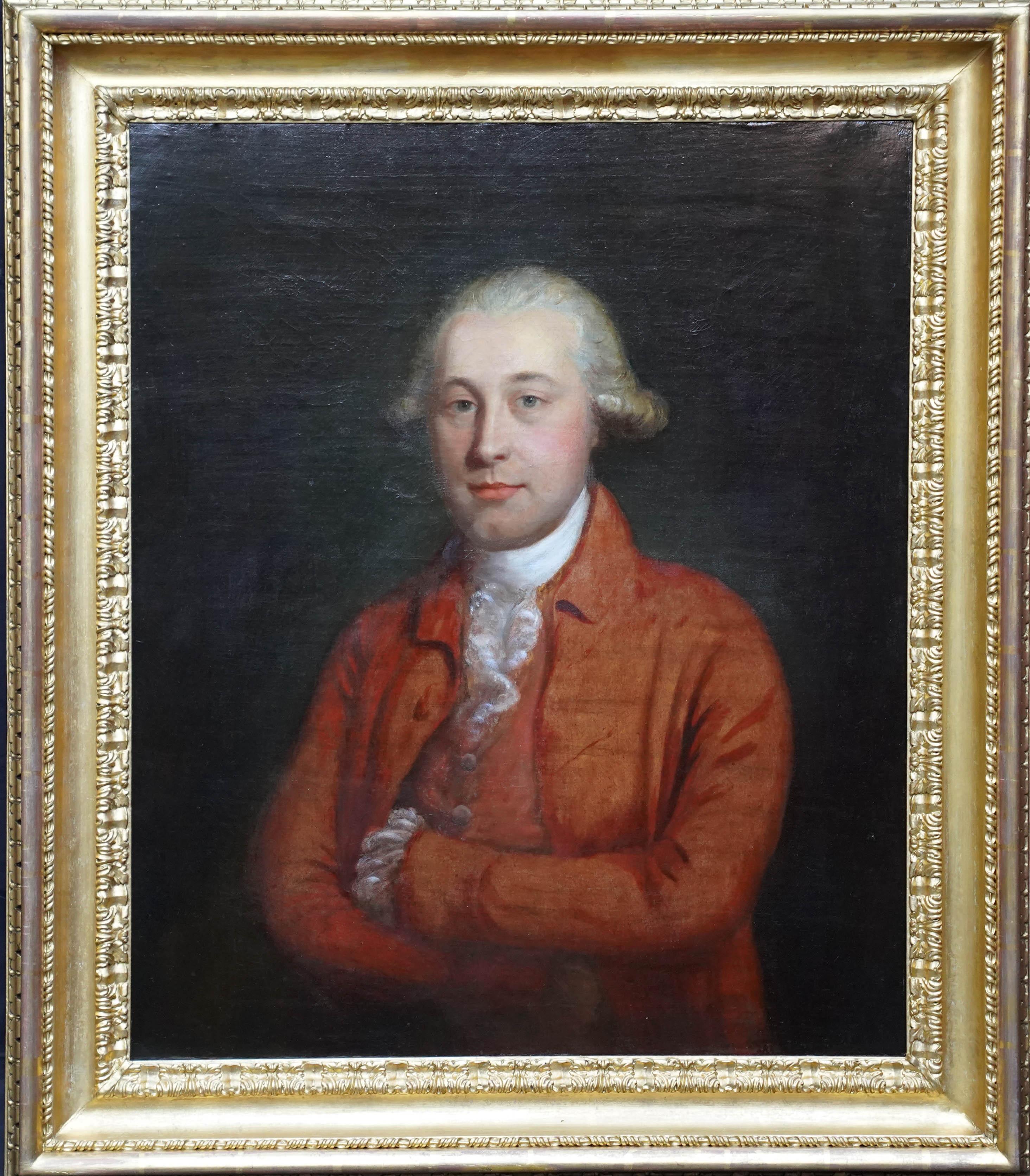 Portrait of Archibald Ogilvy - British art Old Master portrait oil painting For Sale 4