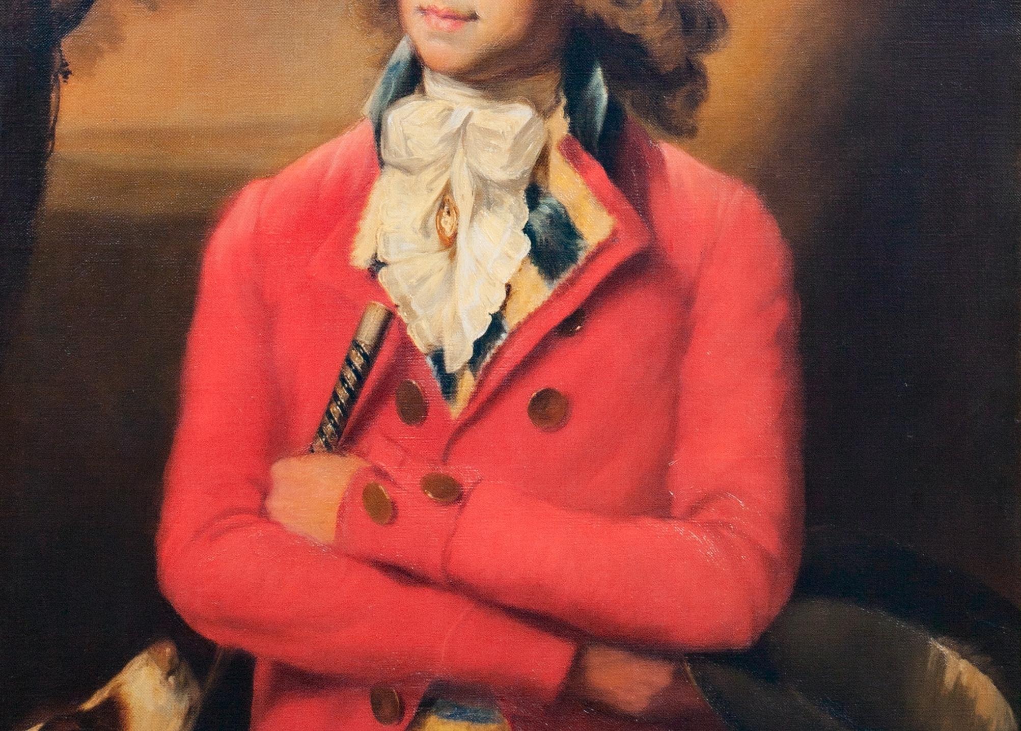 Portrait Of Colonel Kenyon, 18th Century - Brown Portrait Painting by Thomas Gainsborough