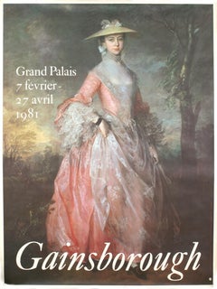 Thomas Gainsborough-Grand Palais-63" x 47.5"-Poster-1981-Impressionism