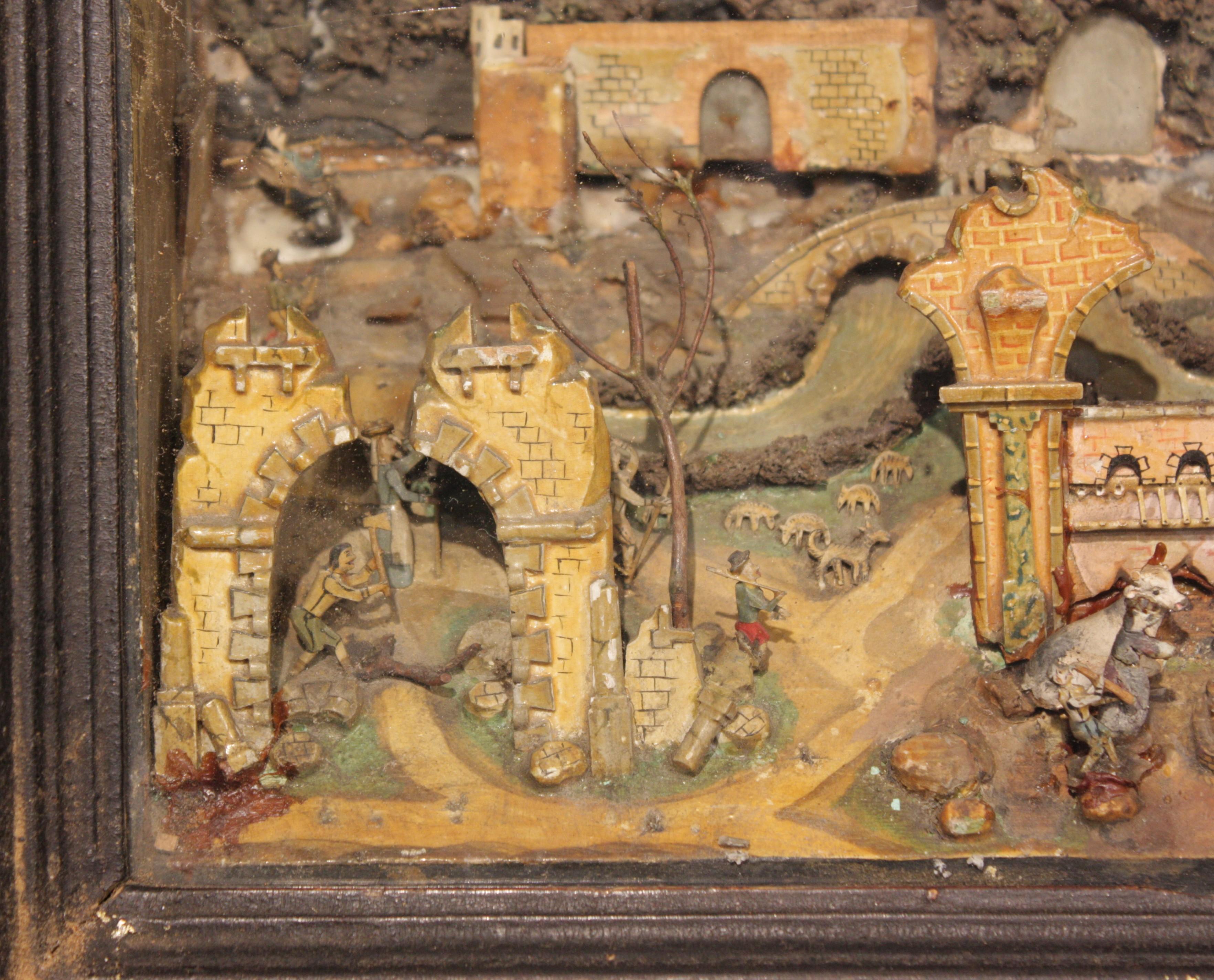 Nativity - Baroque Sculpture by Thomas Gaudiello