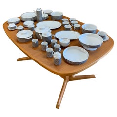 Used Thomas Germany “Onyx Grey” – Complete Mid-Century Dinnerware Set