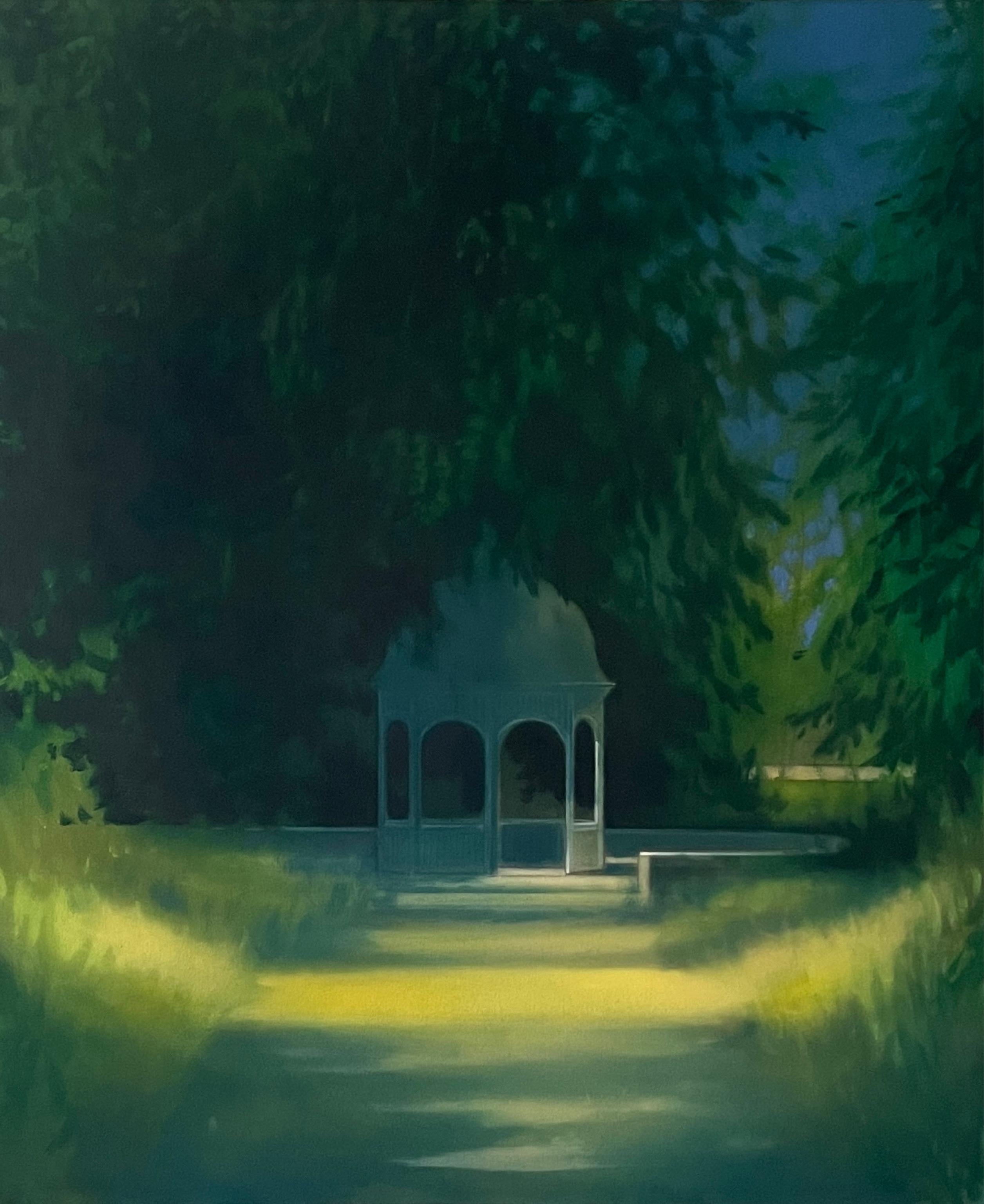 Landscape Painting de Thomas Geyer - Pabellón