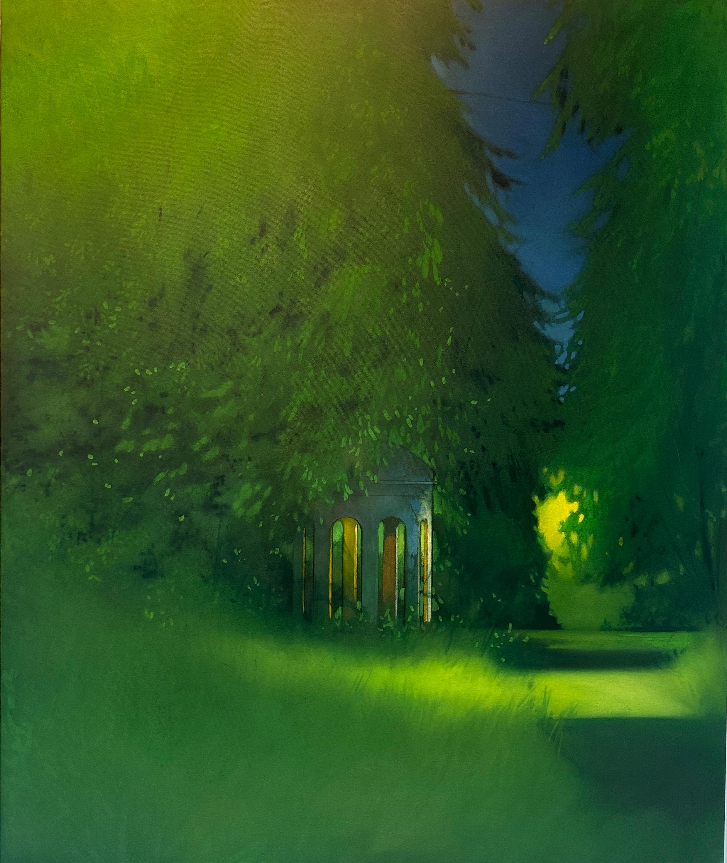Landscape Painting di Thomas Geyer - Tempio