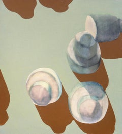 'Abstract in Umber and Jade', Royal Society of Artists, Edinburgh, Palo Alto