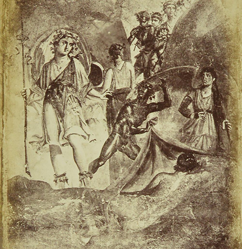 Classical Roman Thomas H. Dyer, Fresco of Bacchus and Ariadne, 1867