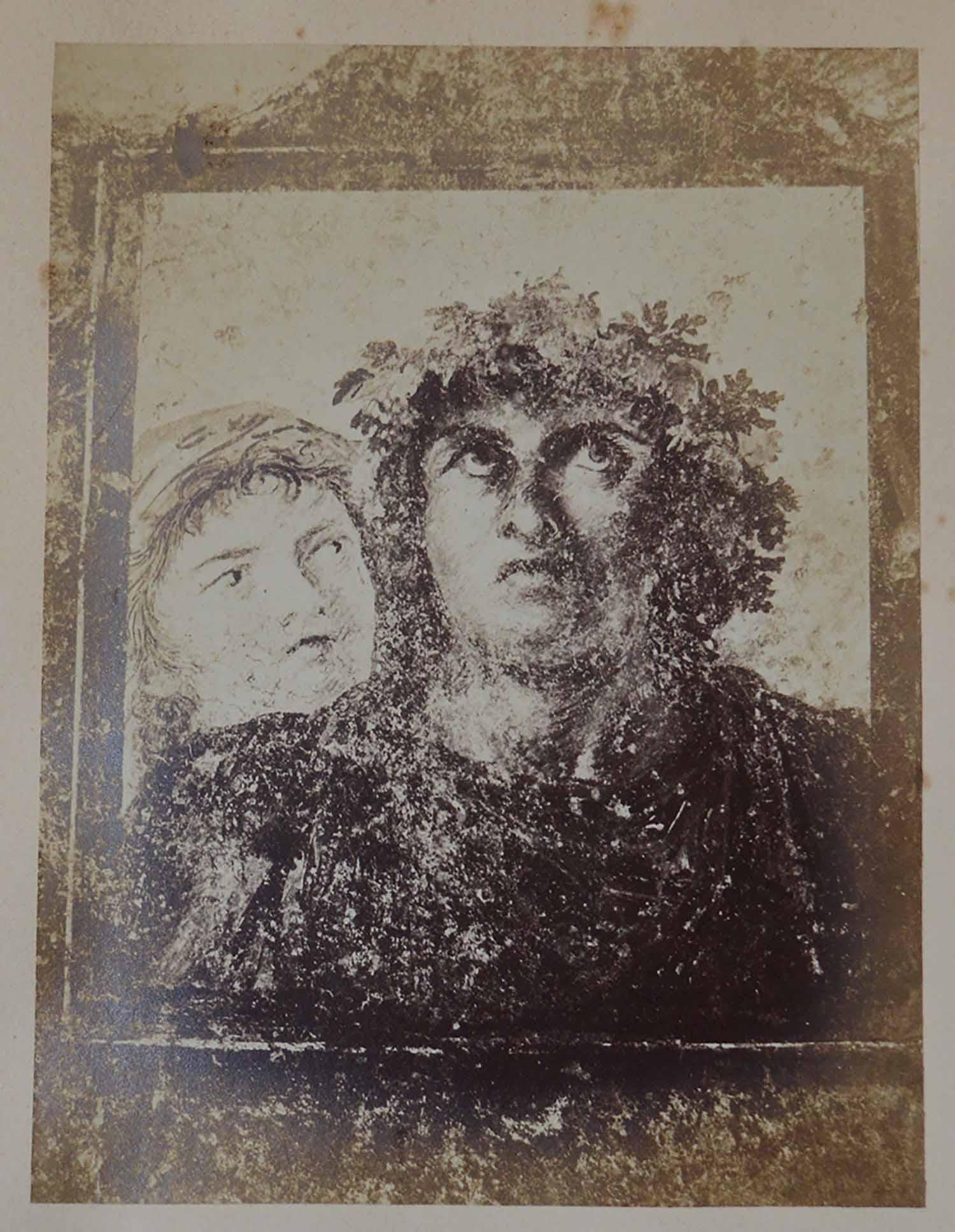 A real photograph from Thomas H. Dyer's Ruins of Pompeii collection, 1867.

Albumen print, tipped in. Mounted on card.

The actual photograph measures: 6.5 x 5 inches (17 x 12 cm).

Free shipping.
 