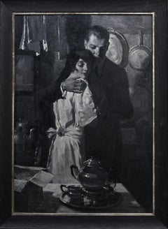 “Will came over and put his arm around me” Magazine Story Illustration