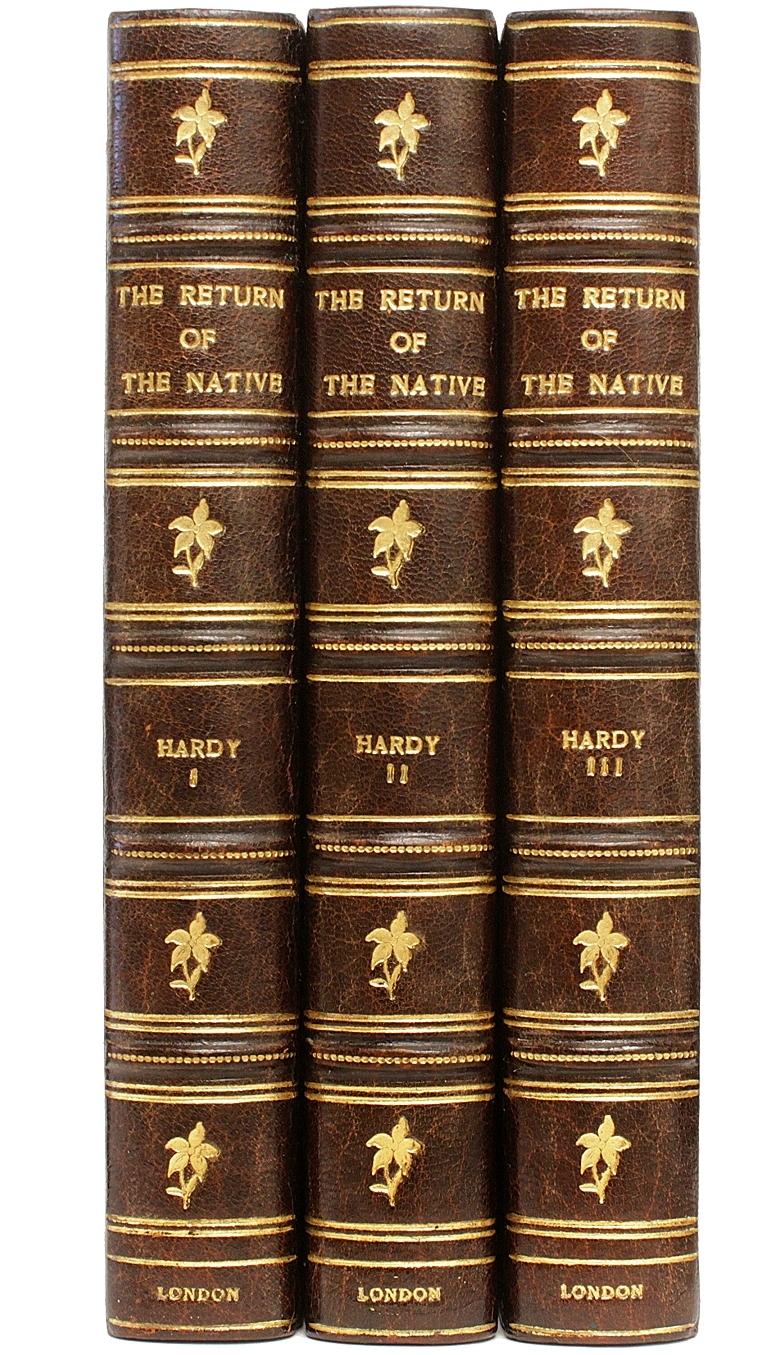 Thomas Hardy, Return of the Native, First Edition First Issue, 1878, 3 Vols In Good Condition For Sale In Hillsborough, NJ
