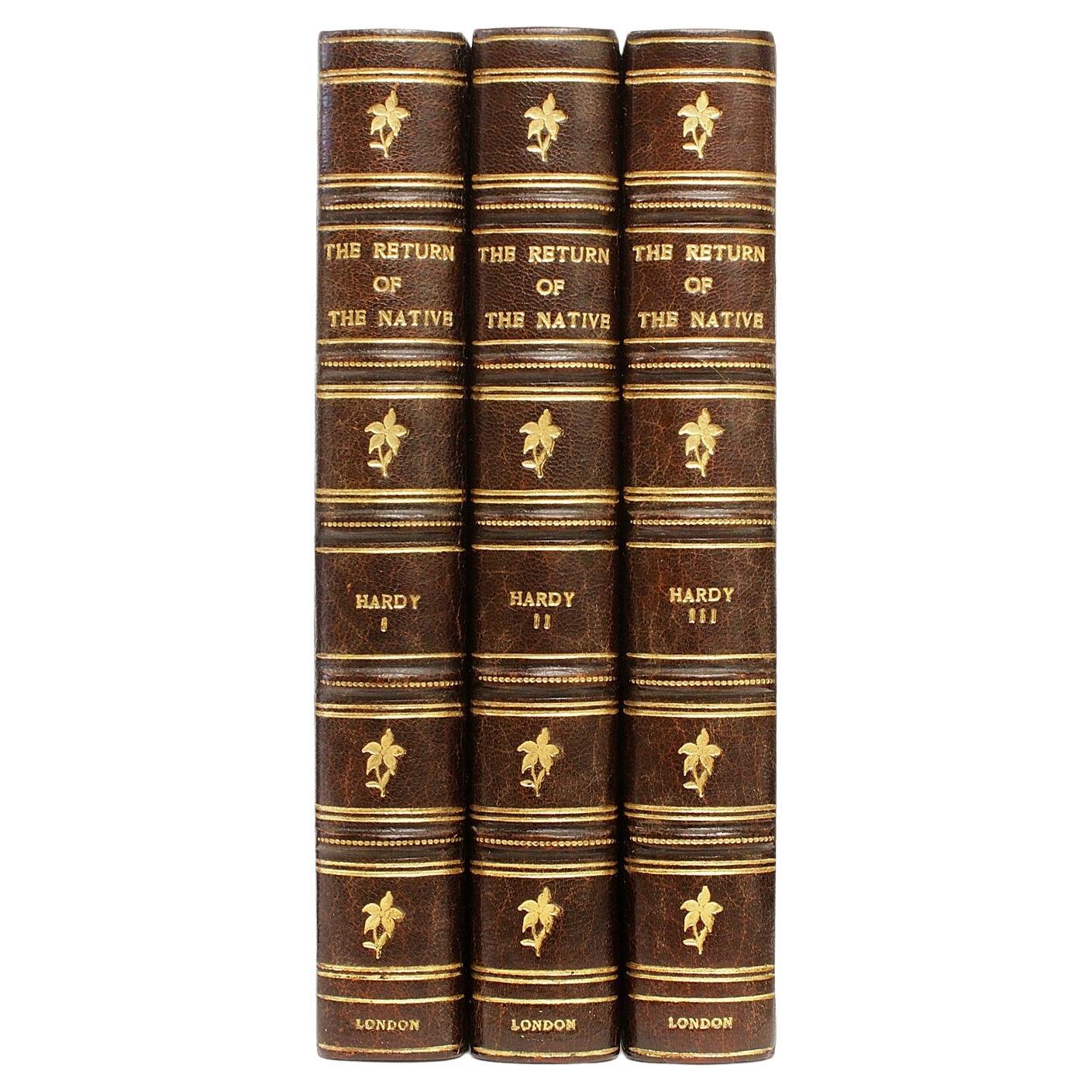 Thomas Hardy, Return of the Native, Erstausgabe, 1878, 3 Bände