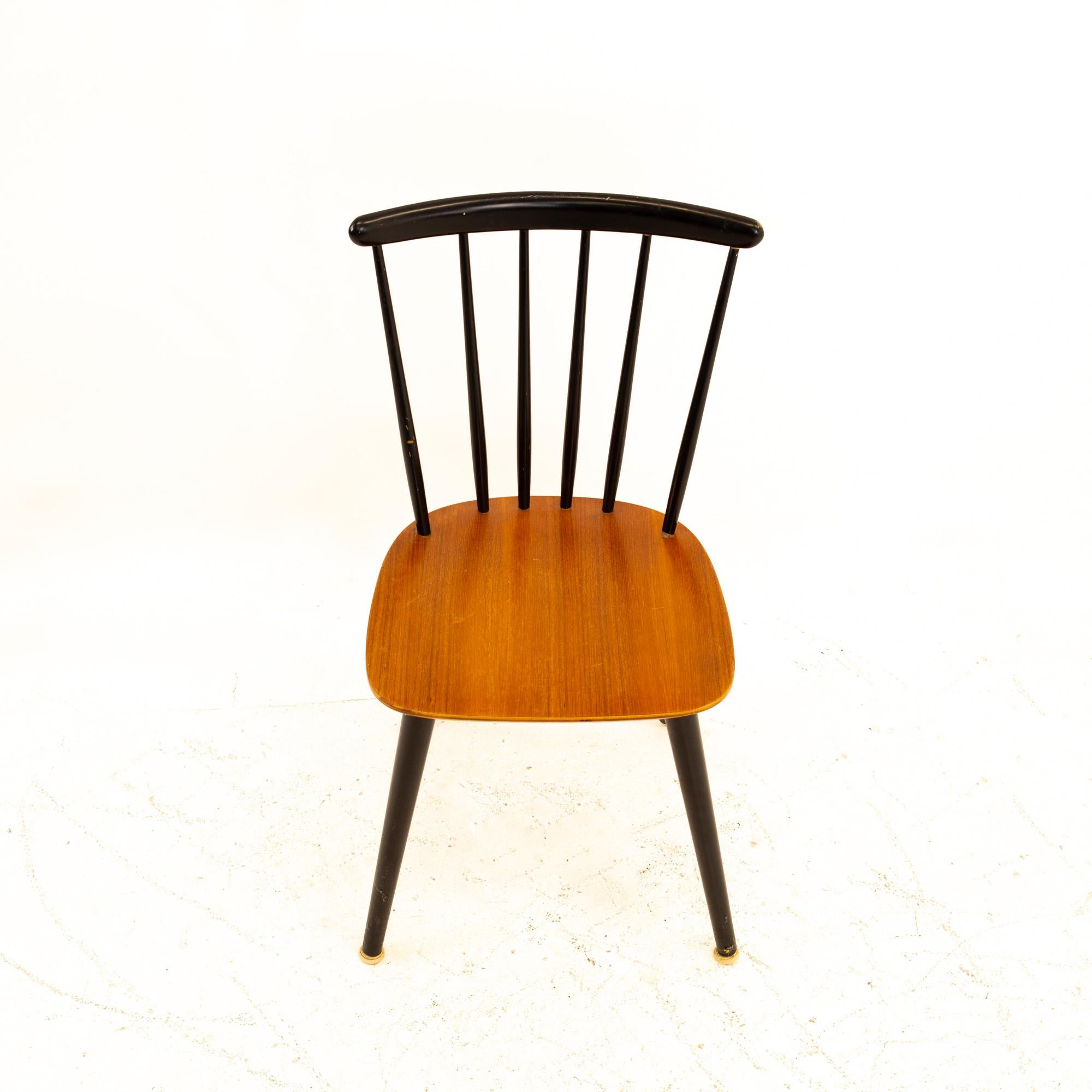 Pair of Thomas Harlev for Farstrup Mobelfabrik Danish Mid Century Dining Chairs 1