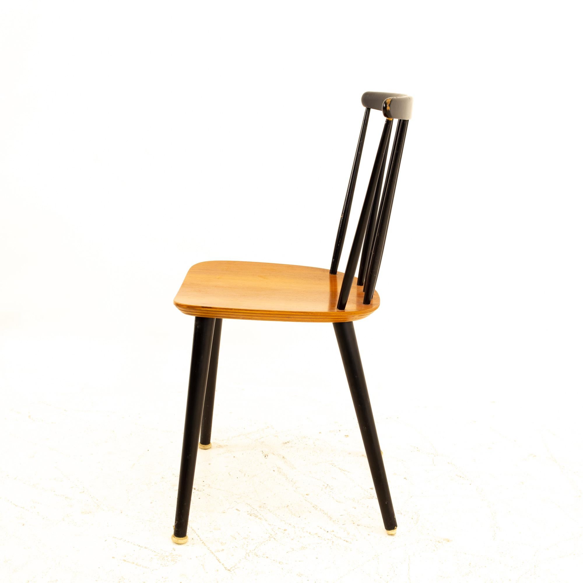 Late 20th Century Pair of Thomas Harlev for Farstrup Mobelfabrik Danish Mid Century Dining Chairs