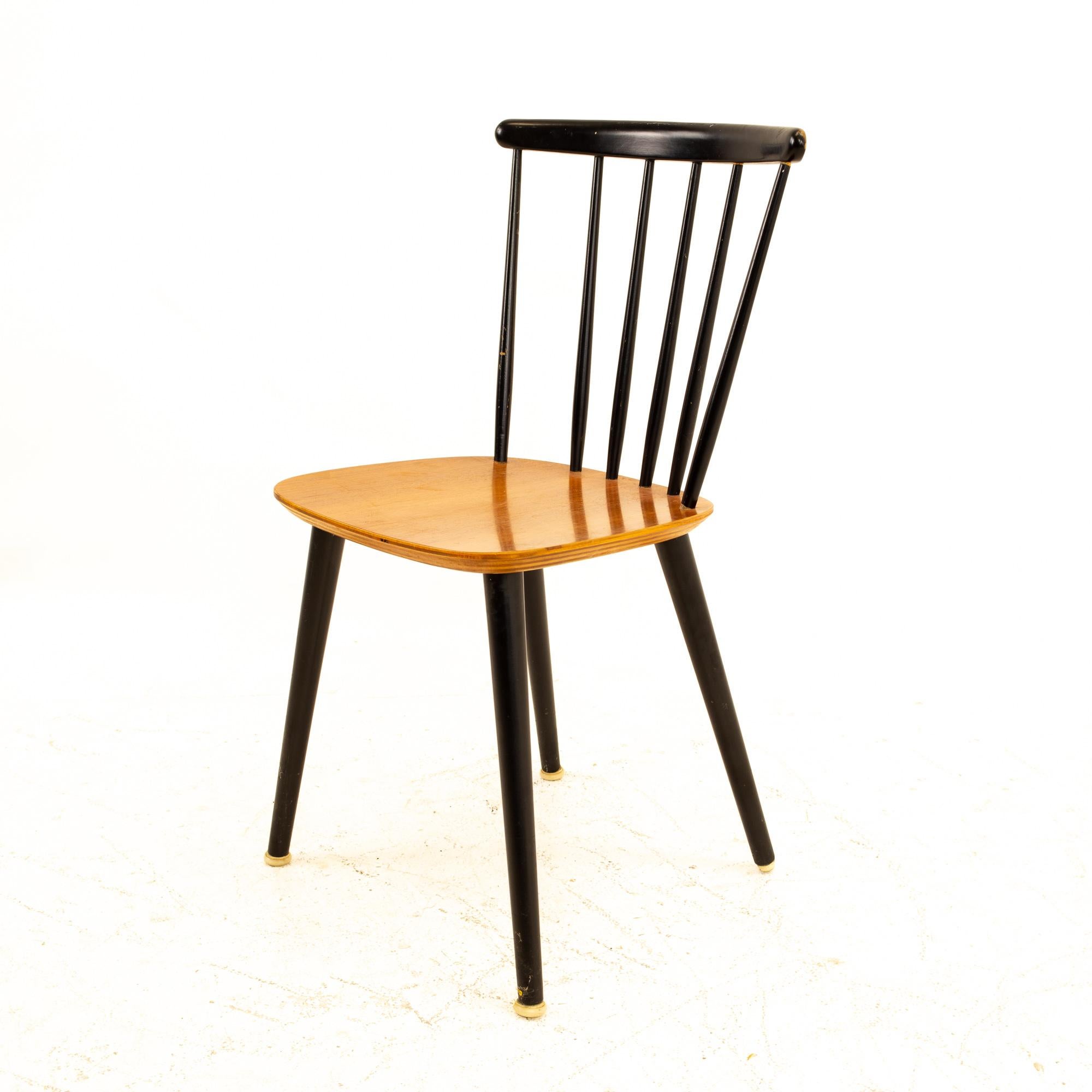 Wood Pair of Thomas Harlev for Farstrup Mobelfabrik Danish Mid Century Dining Chairs