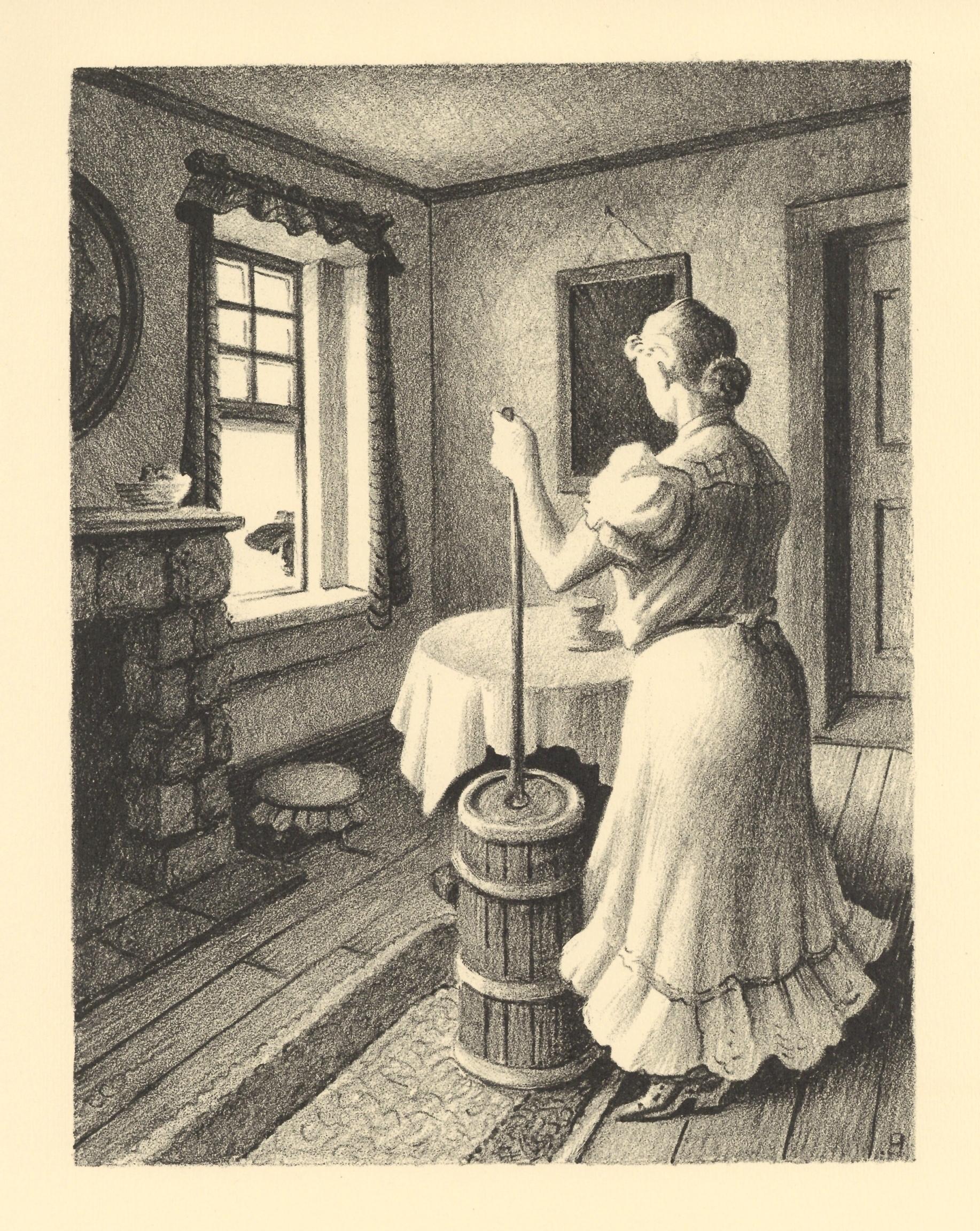 lithograph   - Print by Thomas Hart Benton