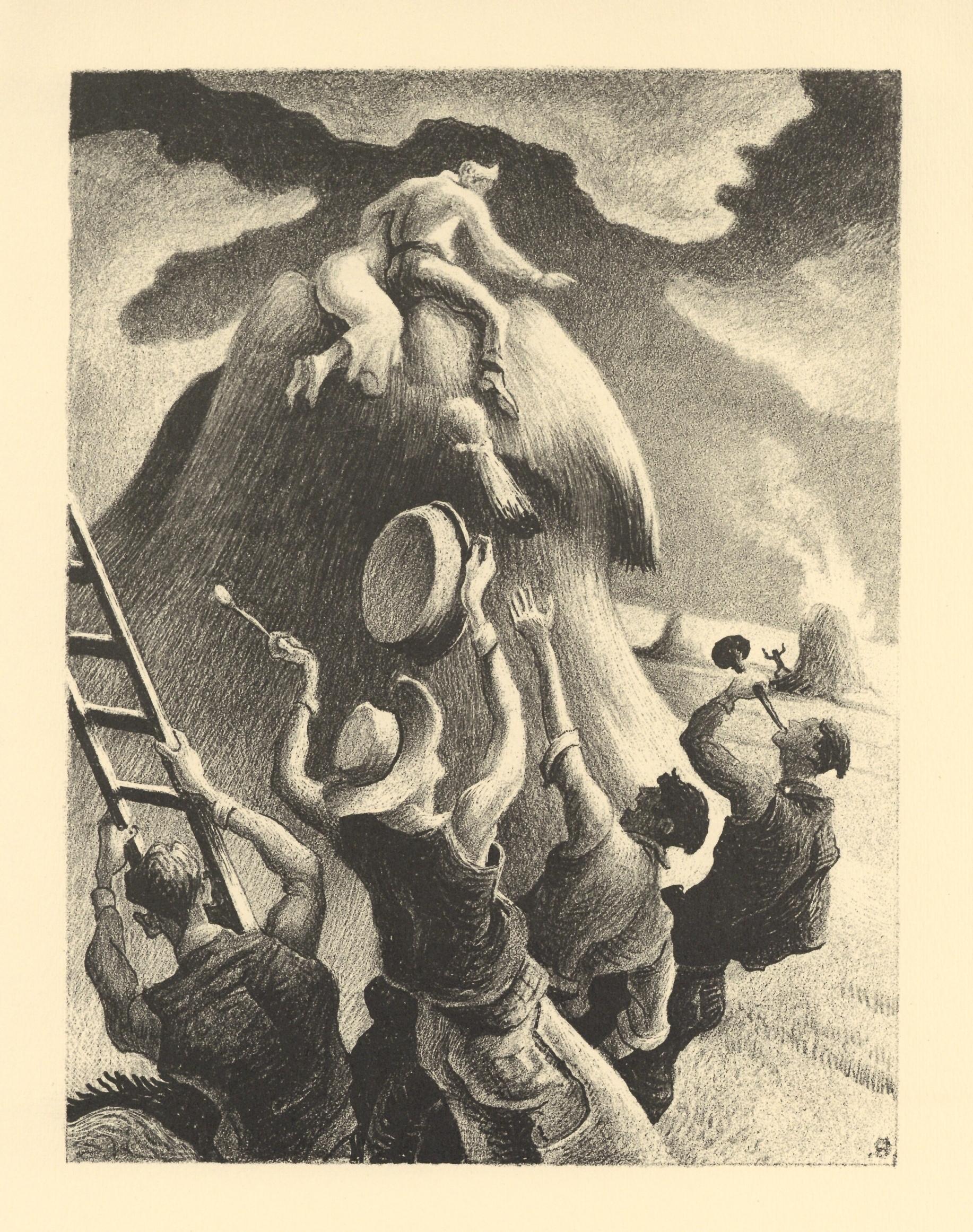 lithograph - Print by Thomas Hart Benton