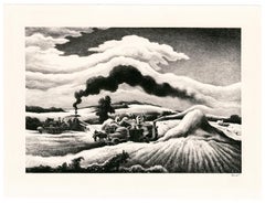 'Threshing' — 1940s American Regionalism