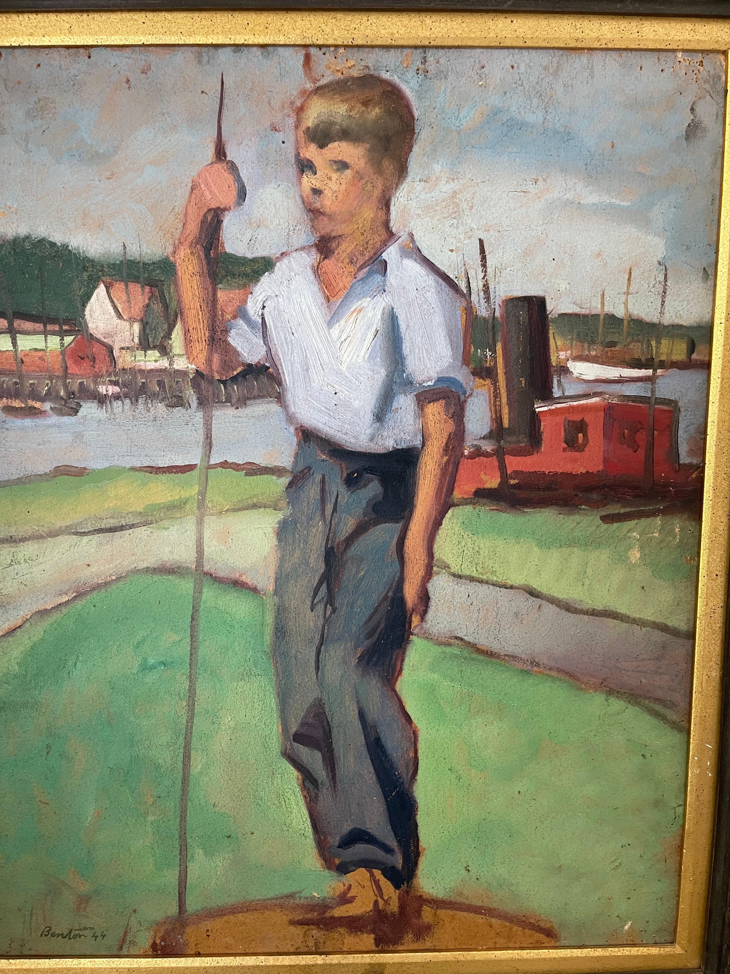 Wood After Thomas Hart Benton 