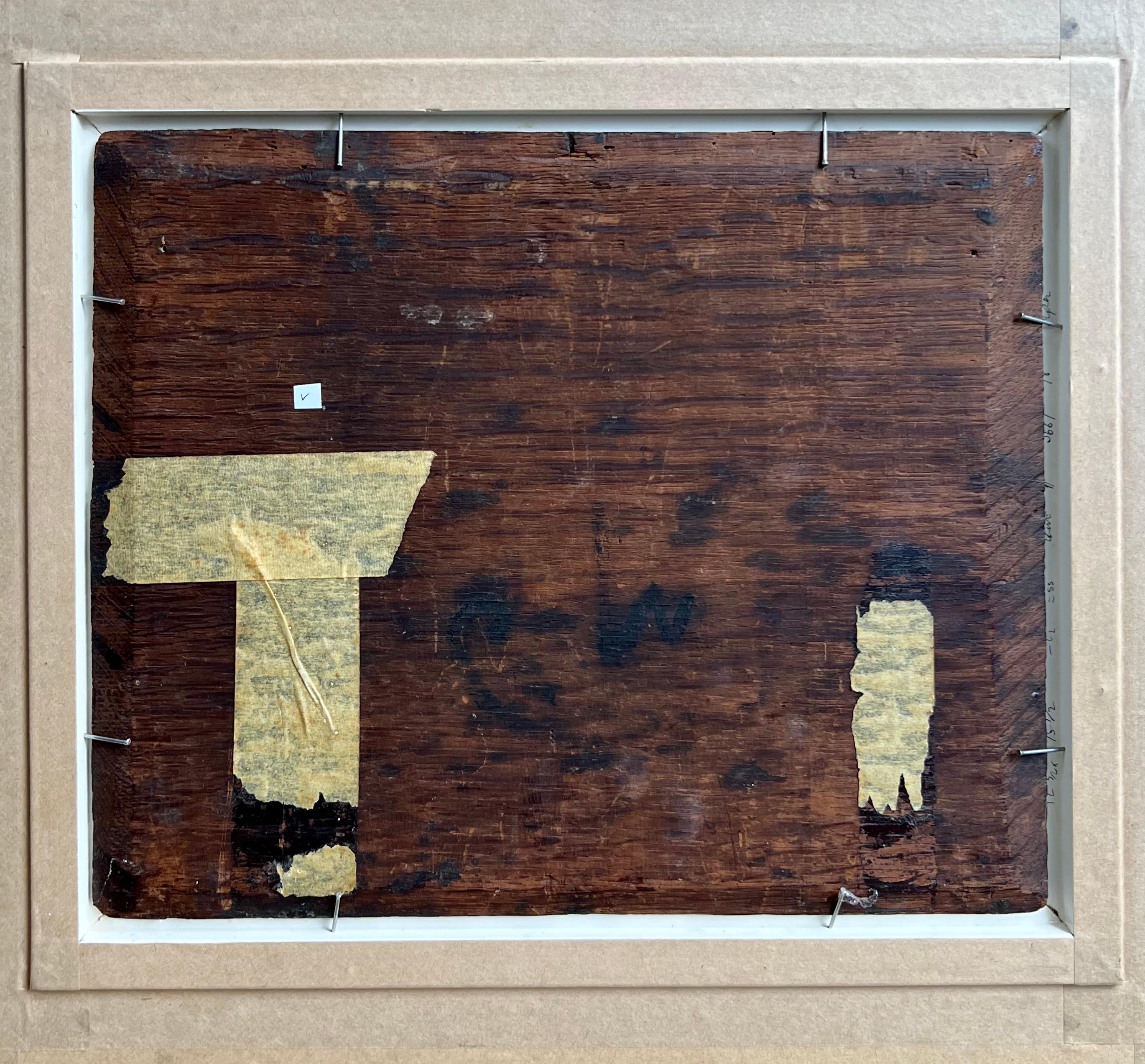 Pintura de un antiguo maestro que representa una bulliciosa ciudad portuaria en el siglo XVII. Probablemente holandés y muy próximo en estilo a la obra de Thomas Heeremans. Se trata de un óleo sobre tabla y no está firmado, mide 21