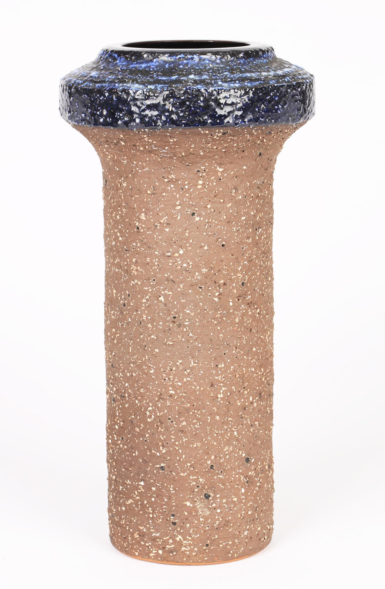 Vase en poterie d'art suédoise Thomas Hellstrom pour Nittsjo en vente 1