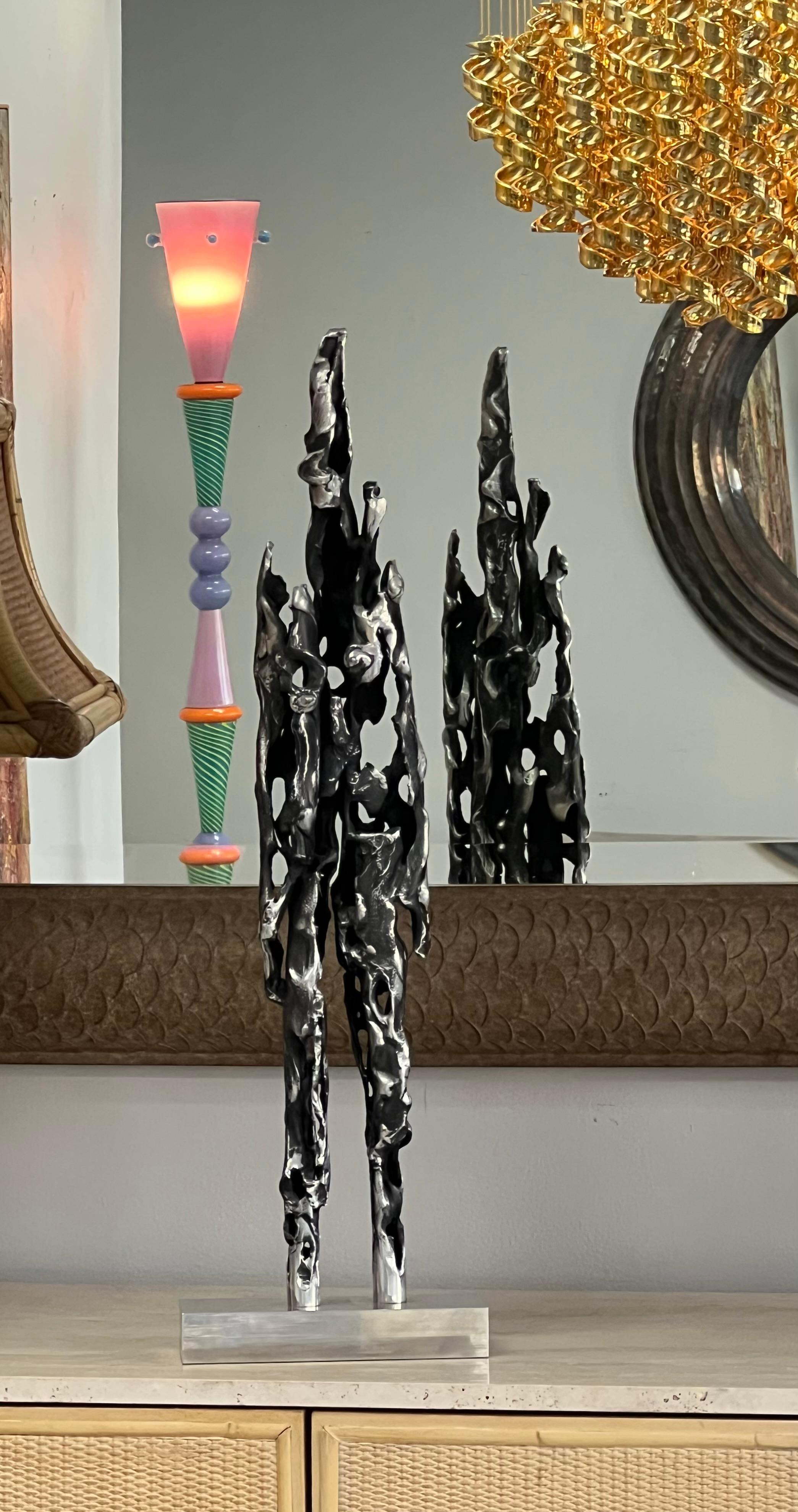 American Thomas Hibben Abstract Brutalist Biomorphic Sculpture For Sale