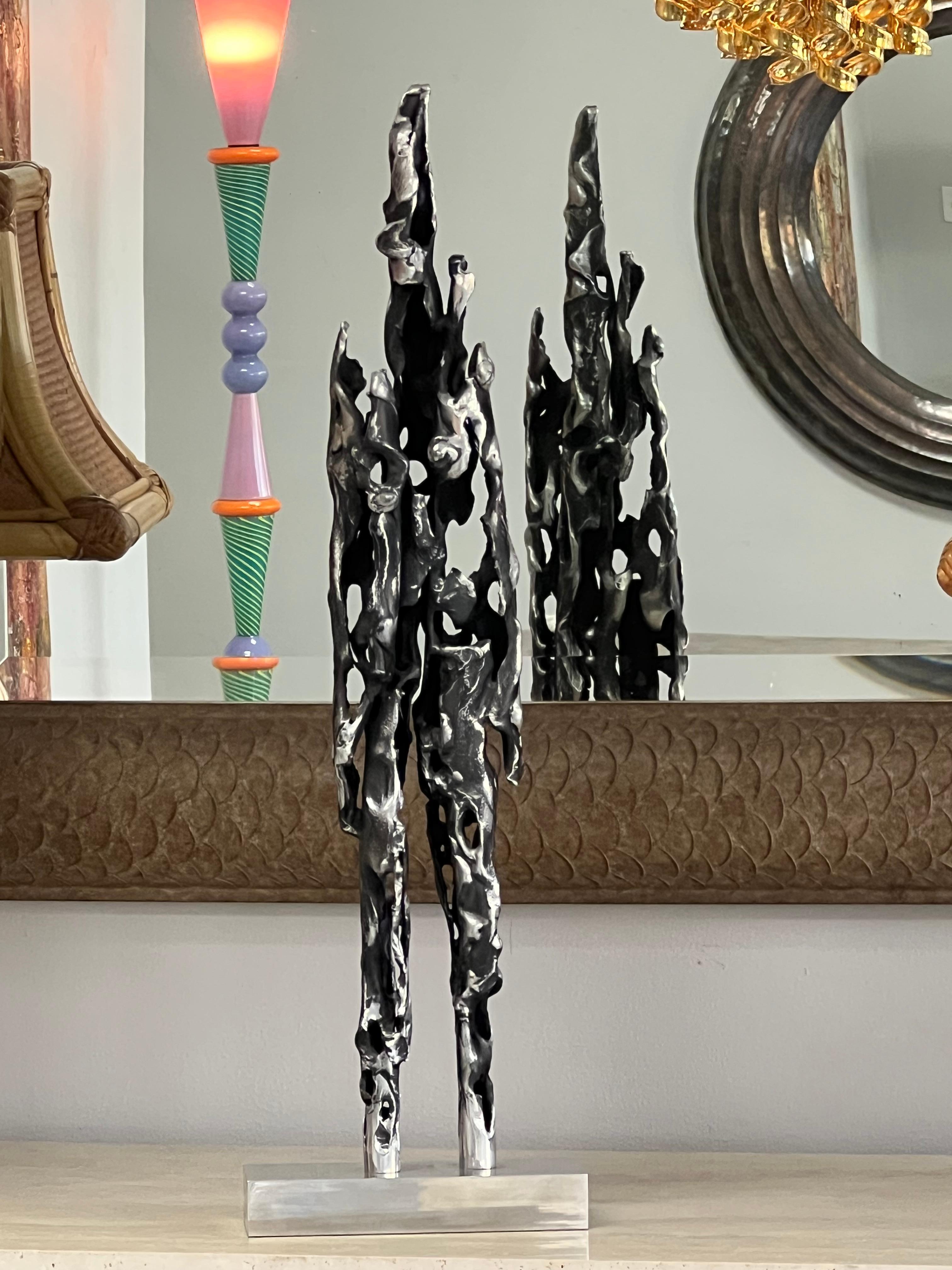 Thomas Hibben Abstract Brutalist Biomorphic Sculpture In Good Condition For Sale In Miami, FL