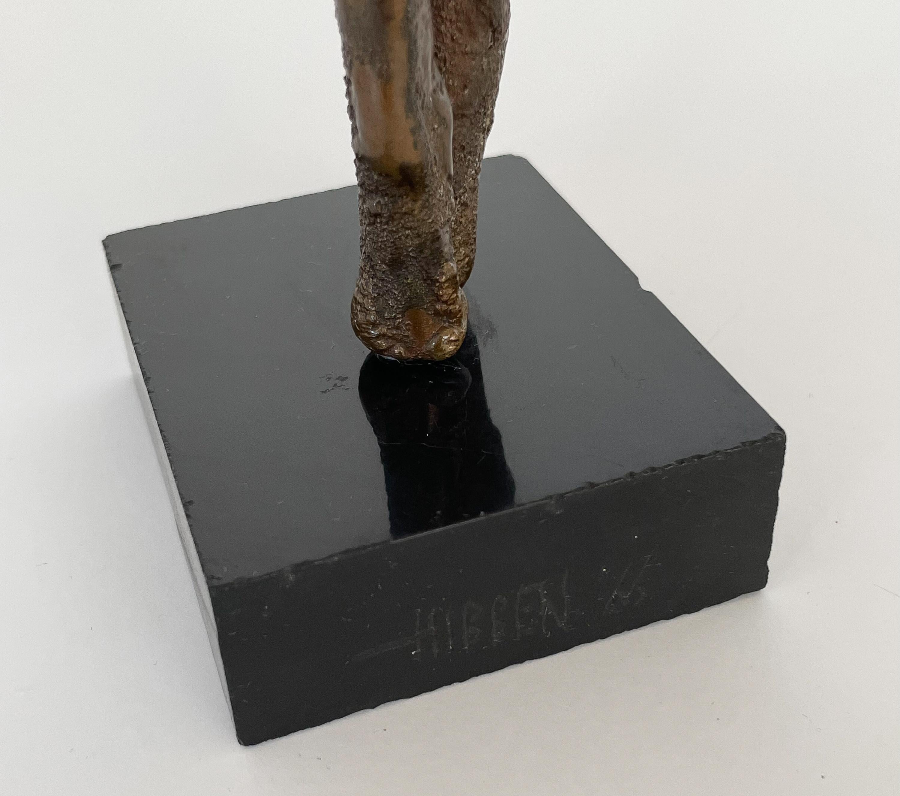 Patinated Thomas Hibben Bronze Sculpture, 1966