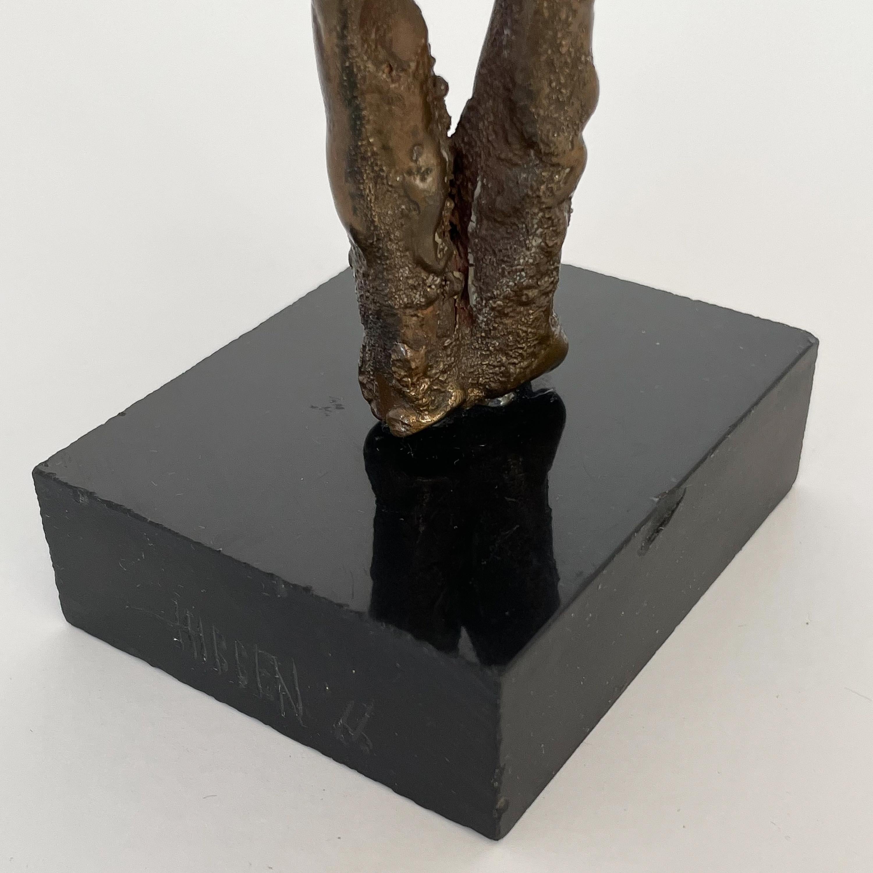Thomas Hibben Bronze Sculpture, 1966 In Good Condition In Chicago, IL