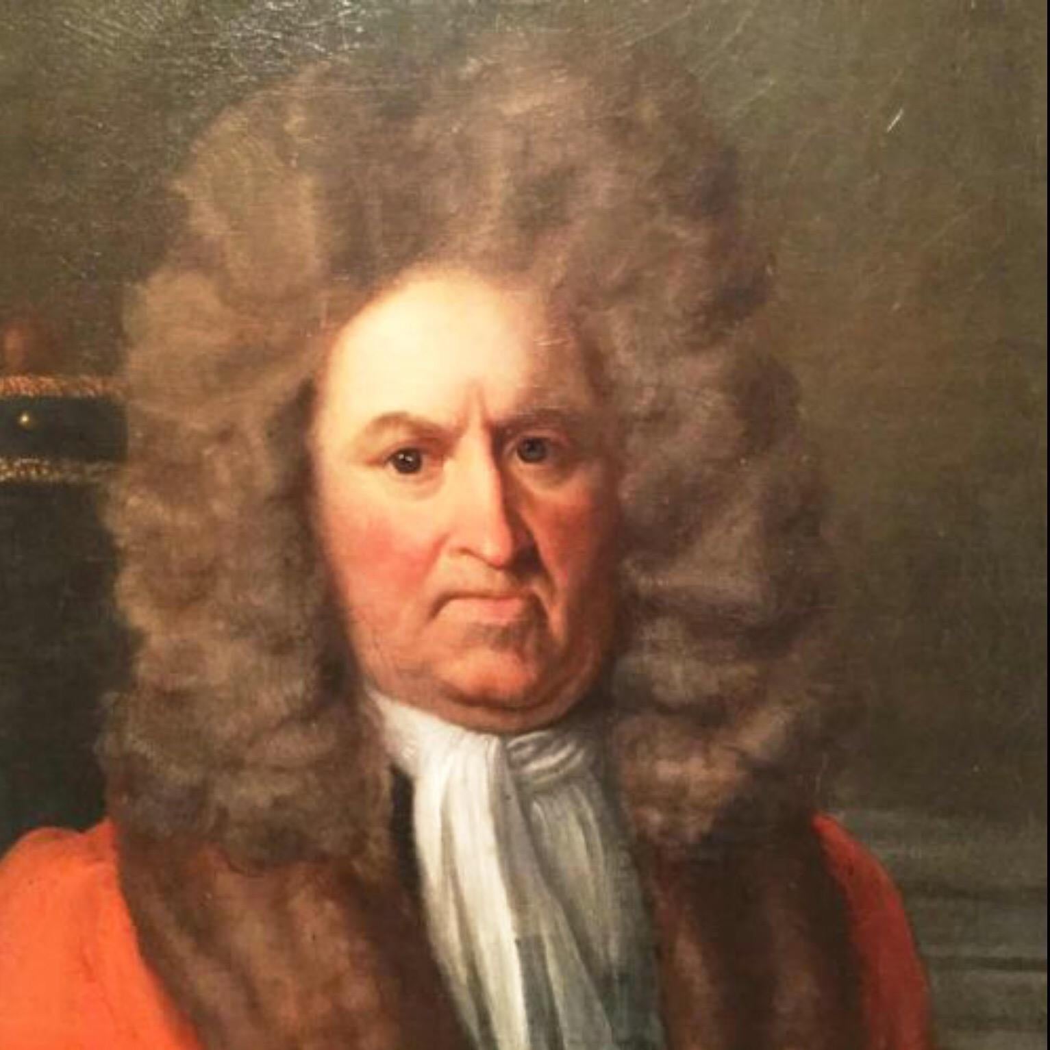 Judge Robert Dormer MP - 17th Century Oil Portrait Painting by Thomas Hill  For Sale 2