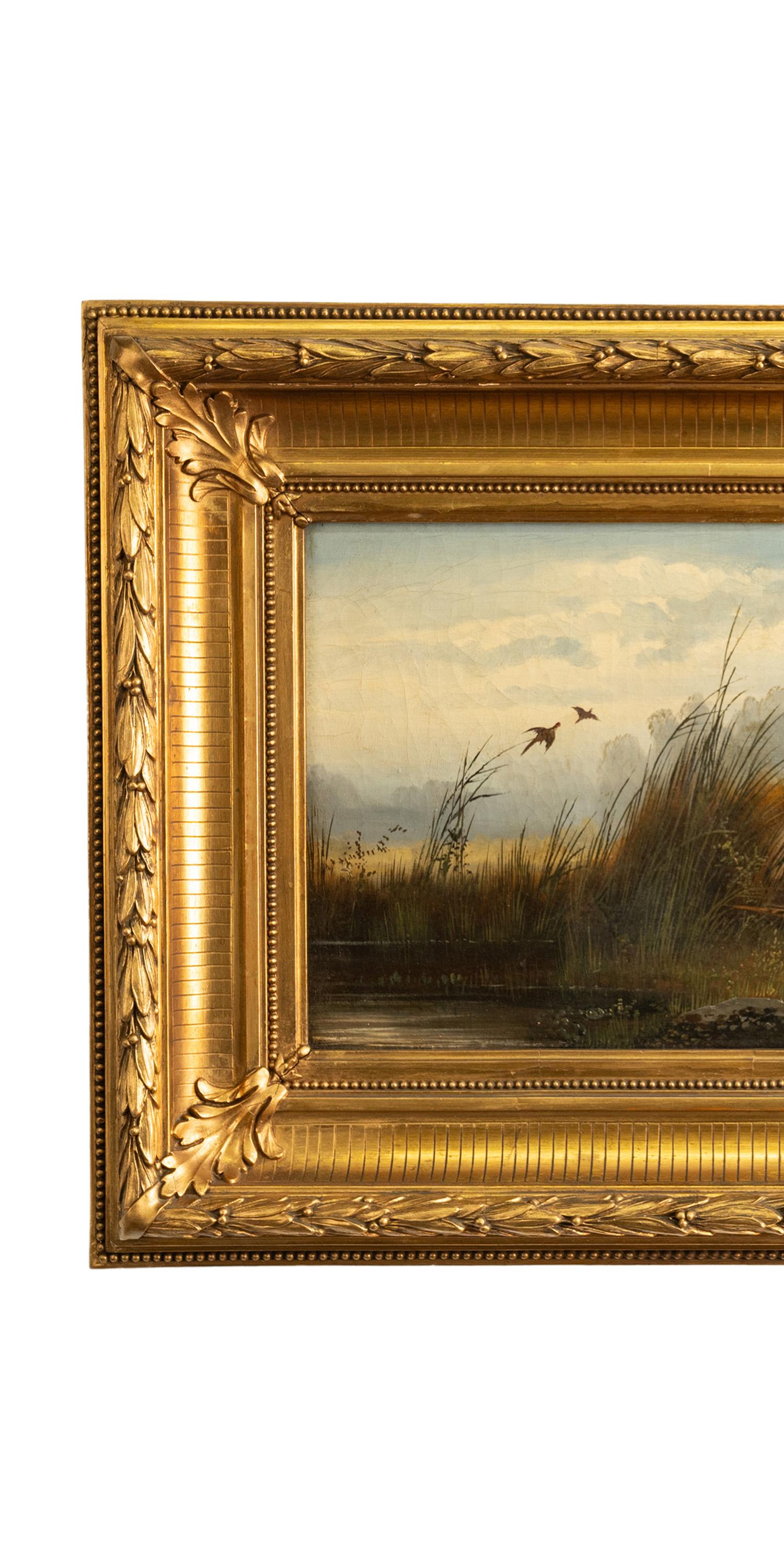 Pair Fine Antique American Oil on Canvas California Landscapes Thomas Hill 1875 5