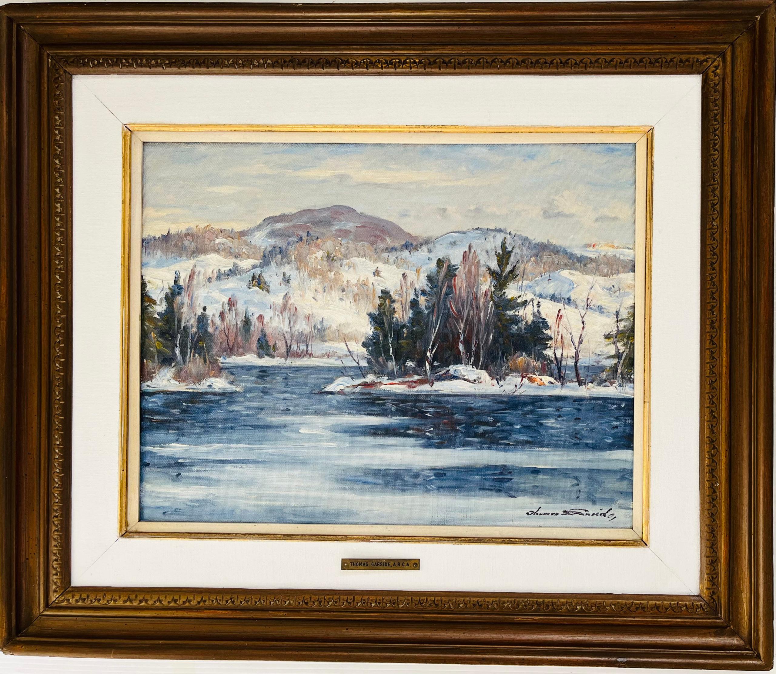 Landschaft in Quebec – Painting von Thomas Hilton Garside