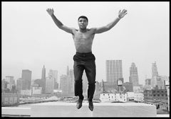 thomas hoepker muhammad ali Muhammad Ali jumping from a bridge over the Chicago River