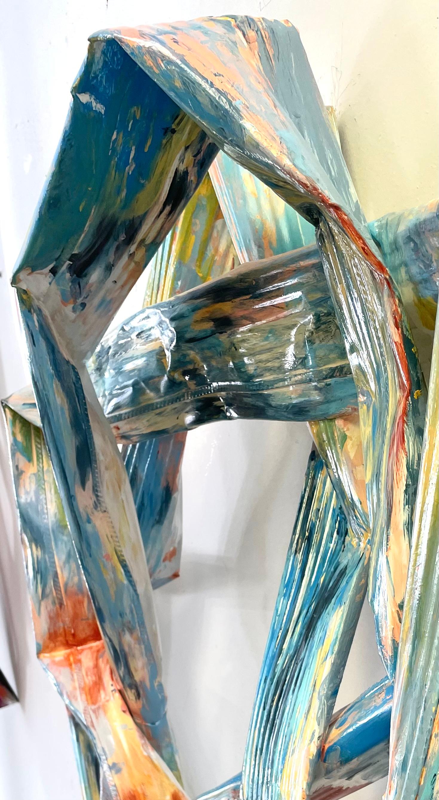 Joy Filled - Abstract Sculpture by Thomas Hoitsma