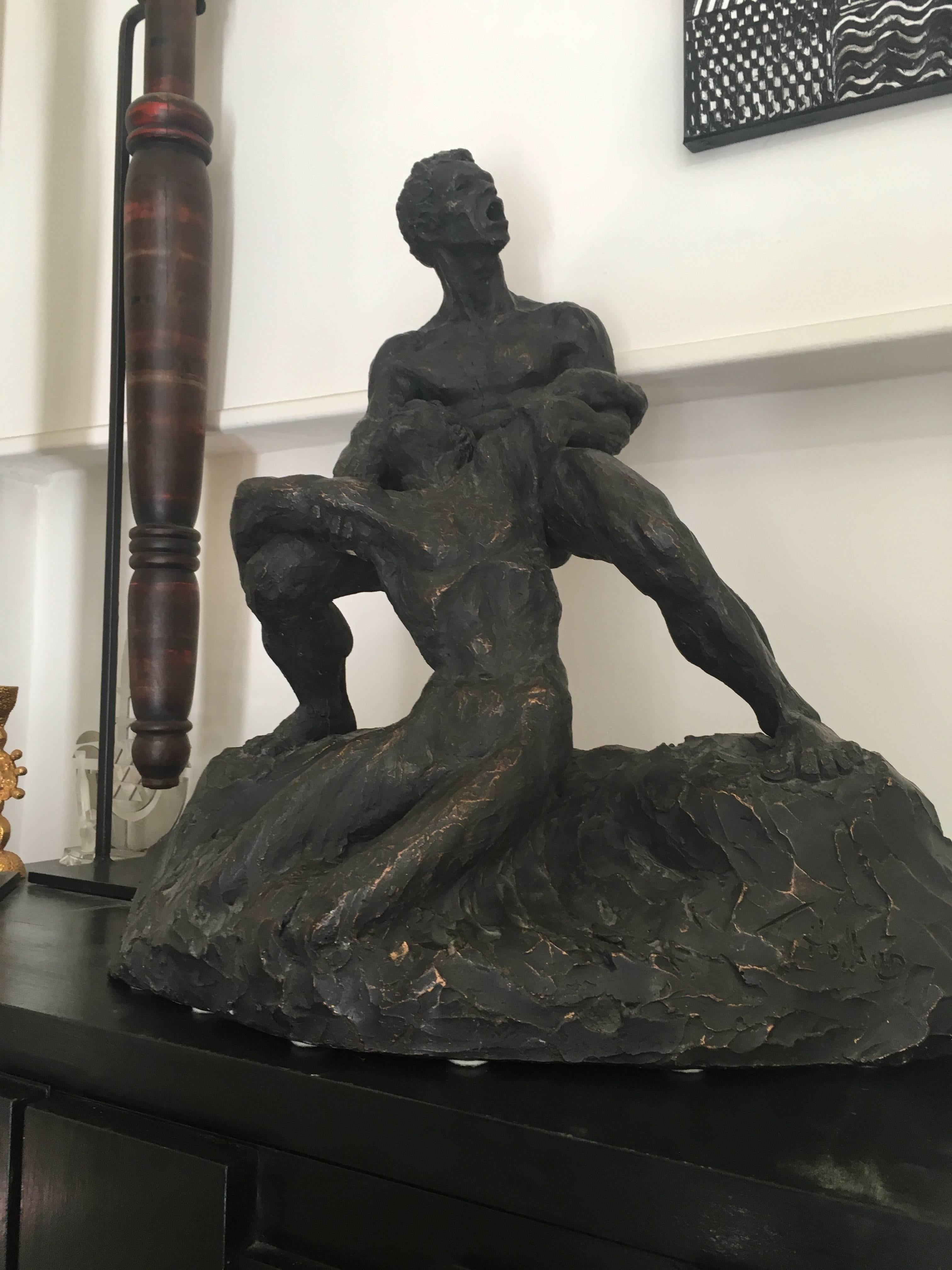 American Thomas Holland Sculpture For Sale