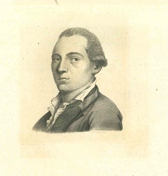 Le portrait - eau-forte de Thomas Holloway - 1810