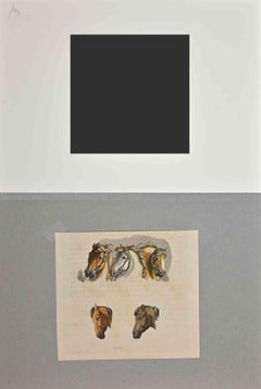 Horses - Etching by Thomas Holloway - 1810