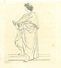 Orateur - Eau-forte originale de Thomas Holloway - 1810
