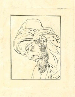 Portrait of a Man - Etching by Thomas Holloway - 1810