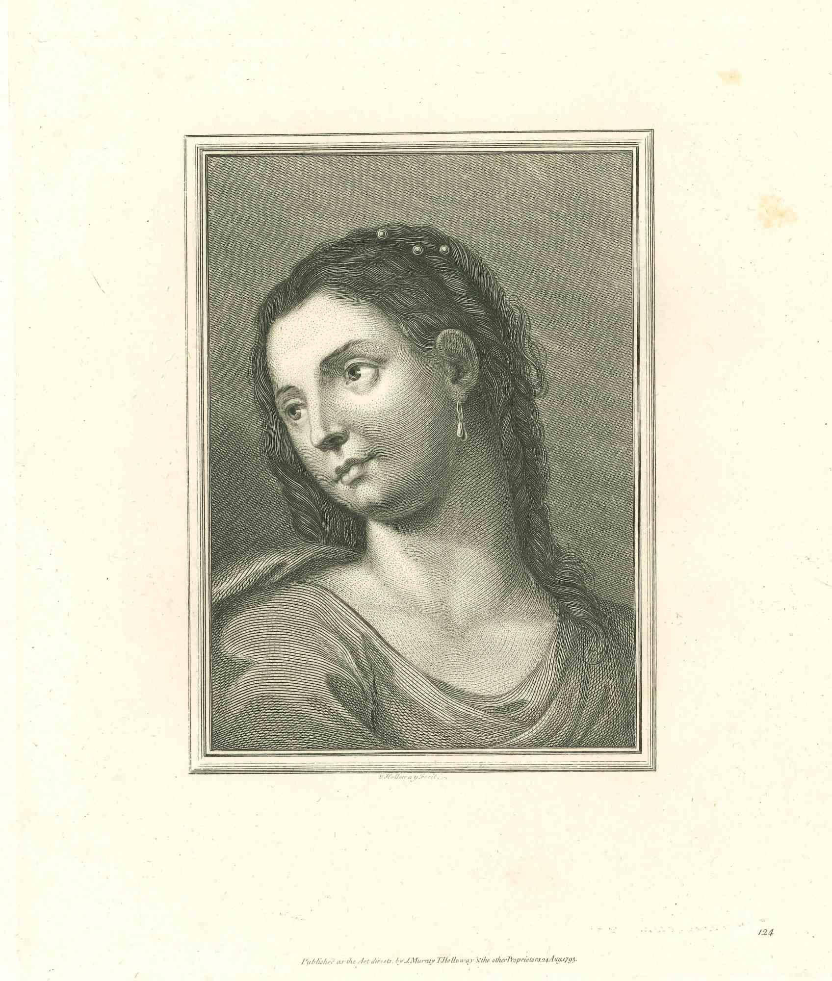 Das Porträt ist ein Originalkunstwerk von Thomas Holloway (1748 - 1827).

Original-Radierung von J.C. Lavater's "Essays on Physiognomy, Designed to promote the Knowledge and the Love of Mankind", London, Bensley, 1810. 

Dieses Kunstwerk stellt eine