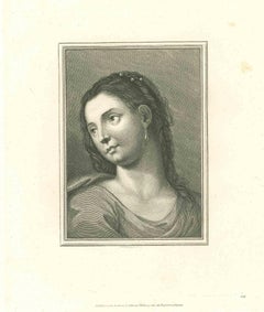 Portrait - Original Etching by Thomas Holloway - 1810