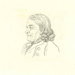 Porträt - Die Physiognomie - Original-Radierung von Thomas Holloway - 1810