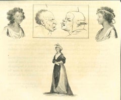 Profilprofile – Original-Radierung von Thomas Holloway – 1810