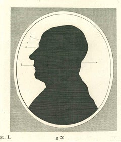 Silhouette - Original Etching by Thomas Holloway - 1810