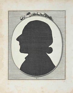 Silhouetten – Original-Radierung von Thomas Holloway – 1810