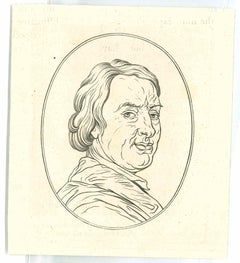 The Physiognomy - Portrait -  Original Etching by Thomas Holloway - 1810