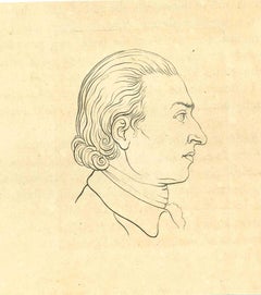 The Physiognomy - Profile - Original Etching by Thomas Holloway - 1810