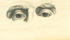 The Physiognomy - Les yeux - Eau-forte originale de Thomas Holloway - 1810